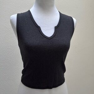 Gymshark heather v-neck tank